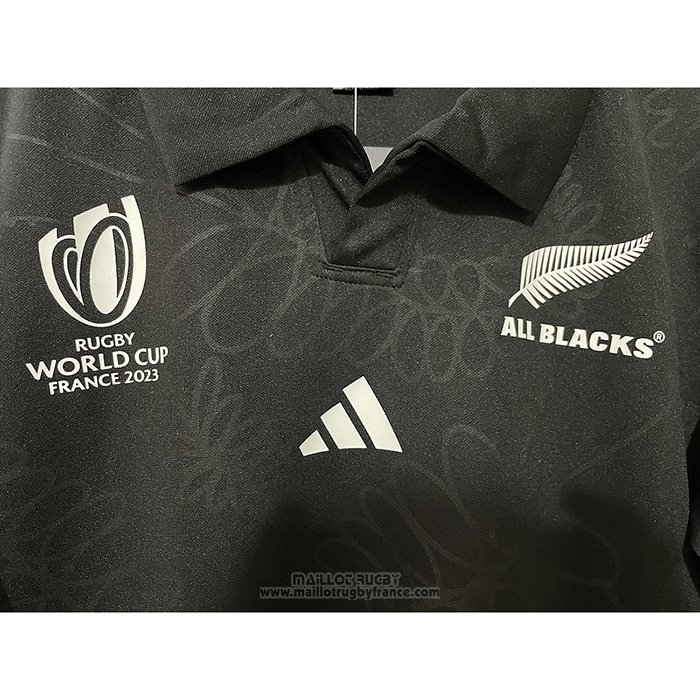 Maillot Nouvelle-zelande All Blacks Rugby 2023 World Cup Domicile